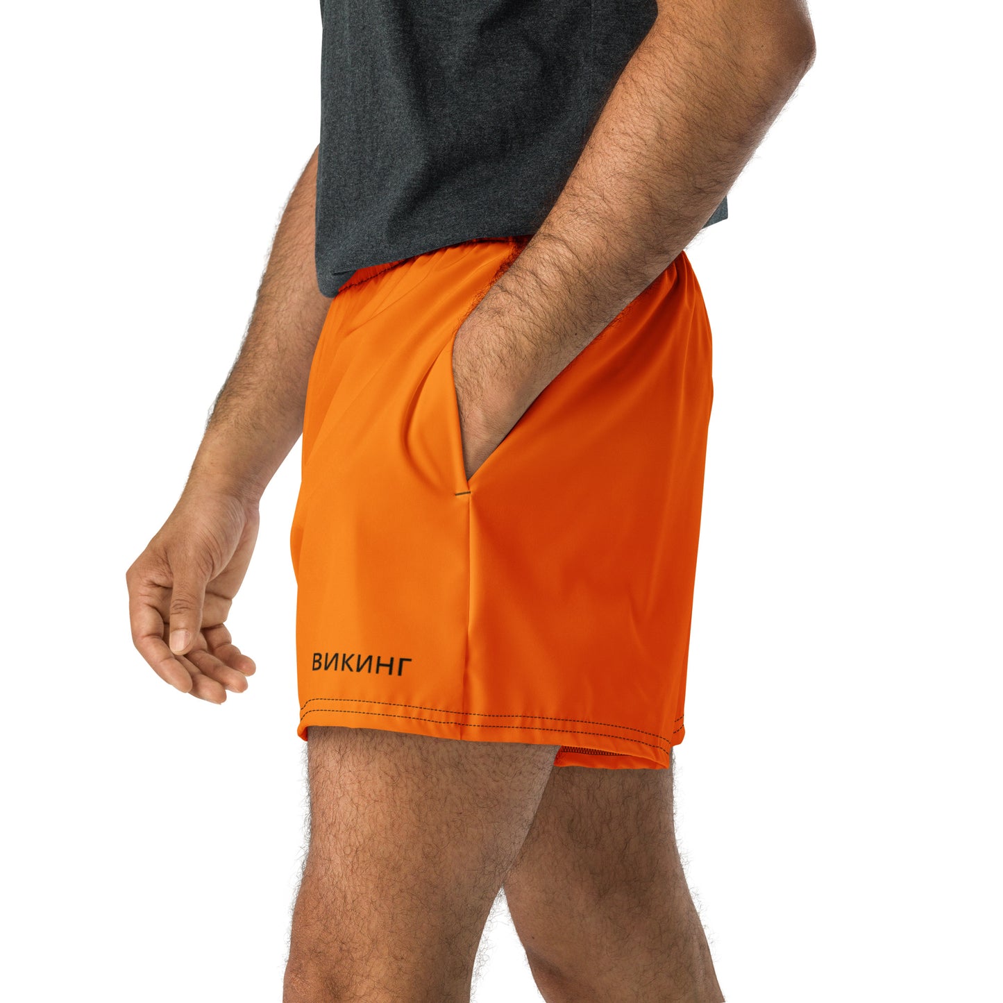 ВИКИНГ Original Tangerine Orange 2.5” Athletic Shorts Men’s