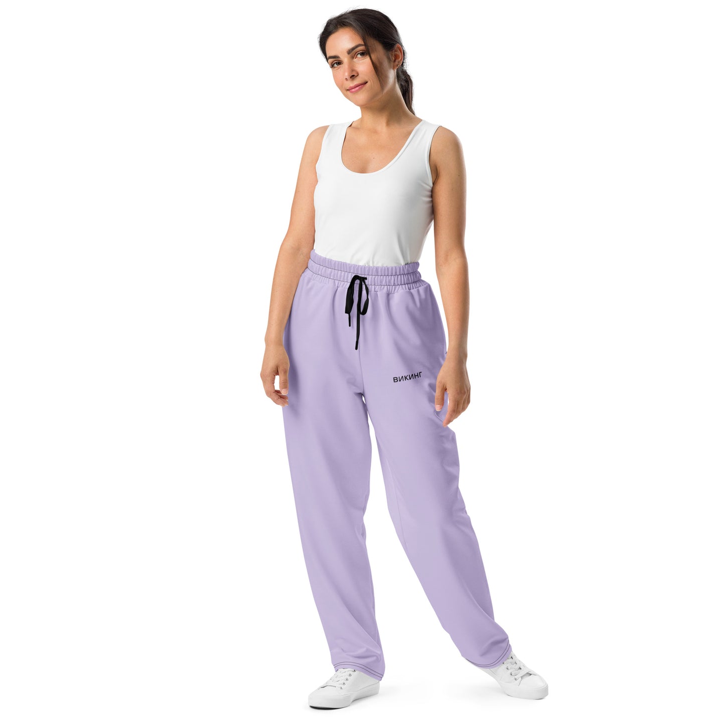 ВИКИНГ Original Lustful Purple Wide Leg Joggers Women’s