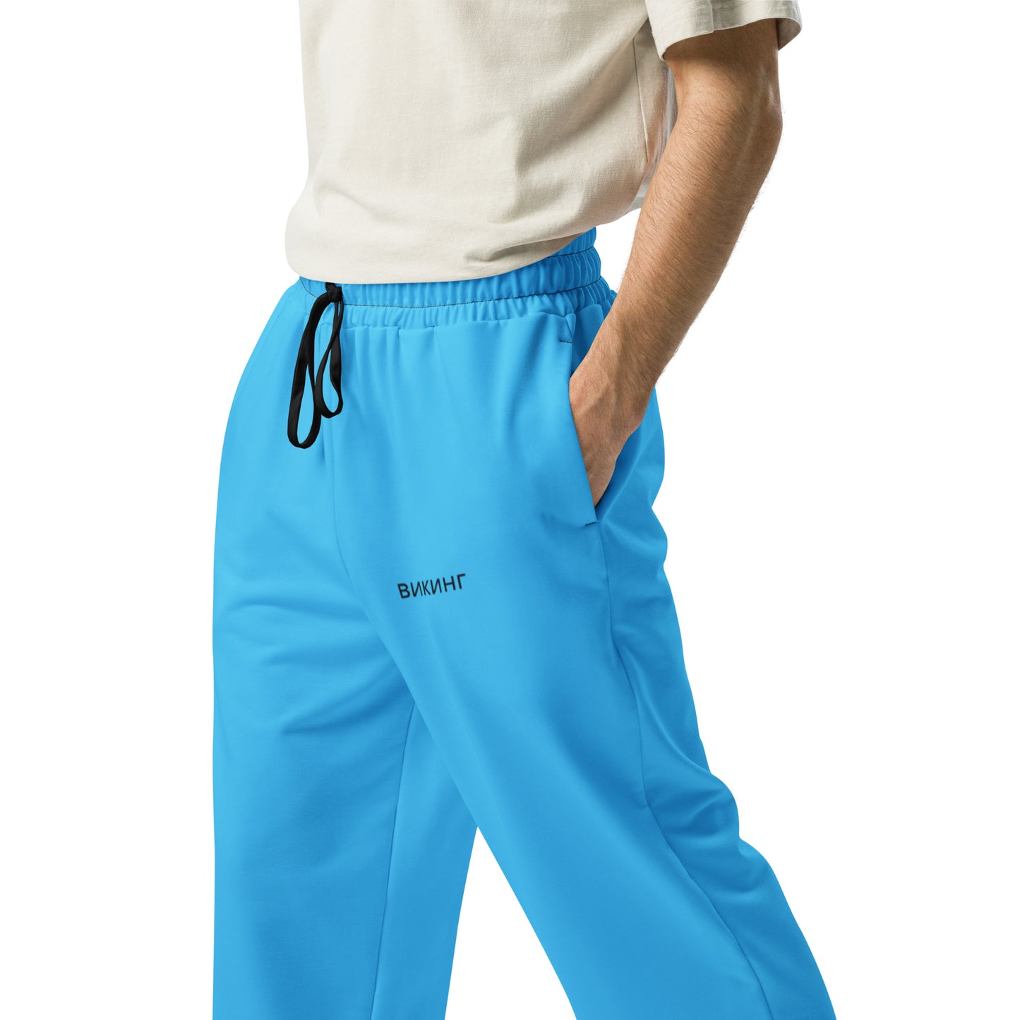 ВИКИНГ Original Olympic Blue Wide Leg Joggers Men’s