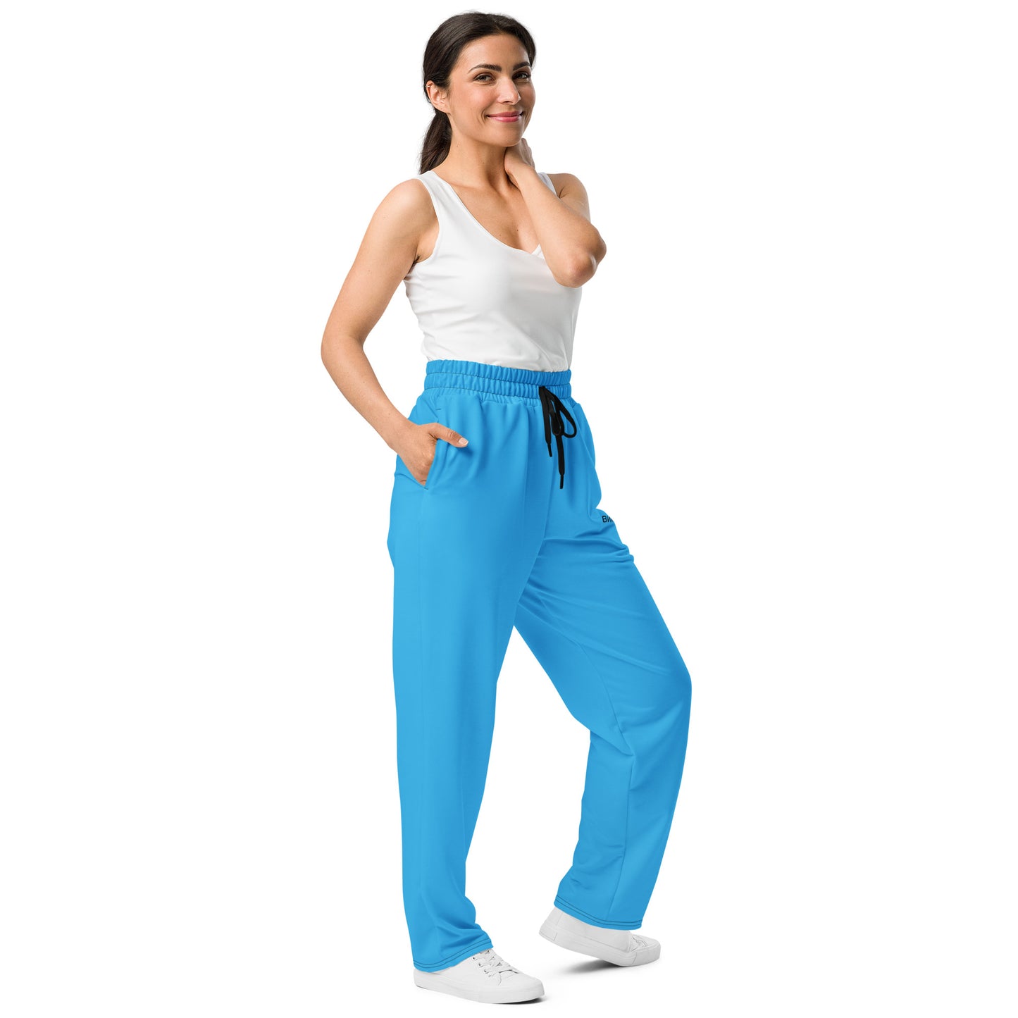 ВИКИНГ Original Olympic Blue Wide Leg Joggers Women’s