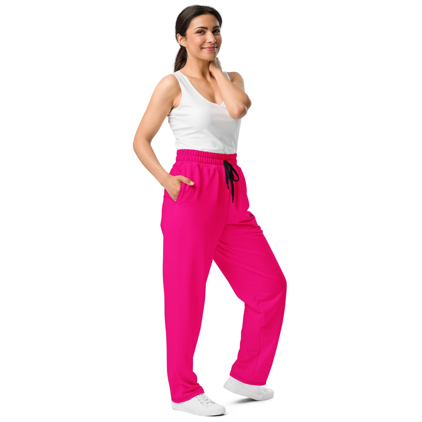 ВИКИНГ Original Bright Pink Wide Leg Joggers Women’s