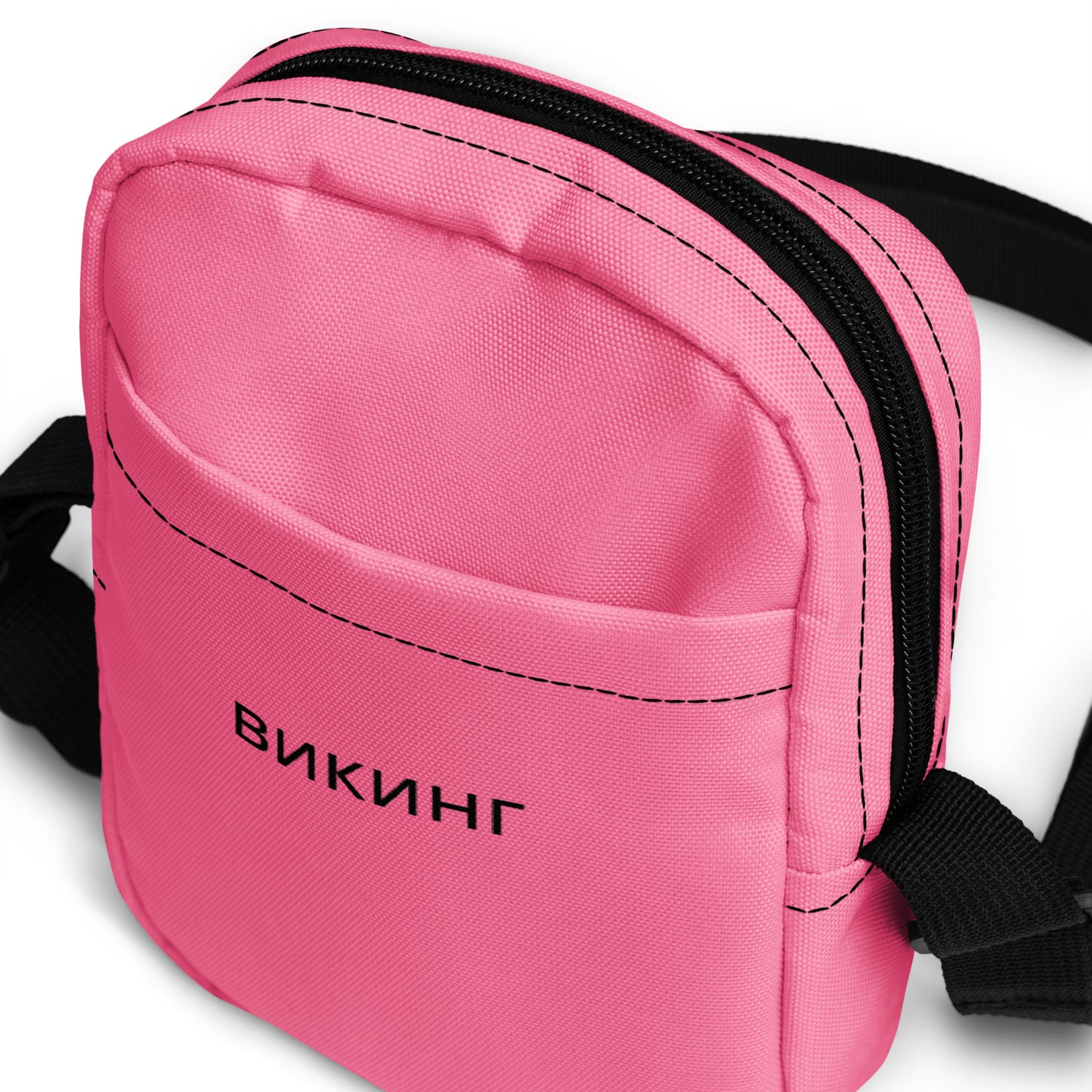 ВИКИНГ Original Bubble Gum Pink Crossbody Bag