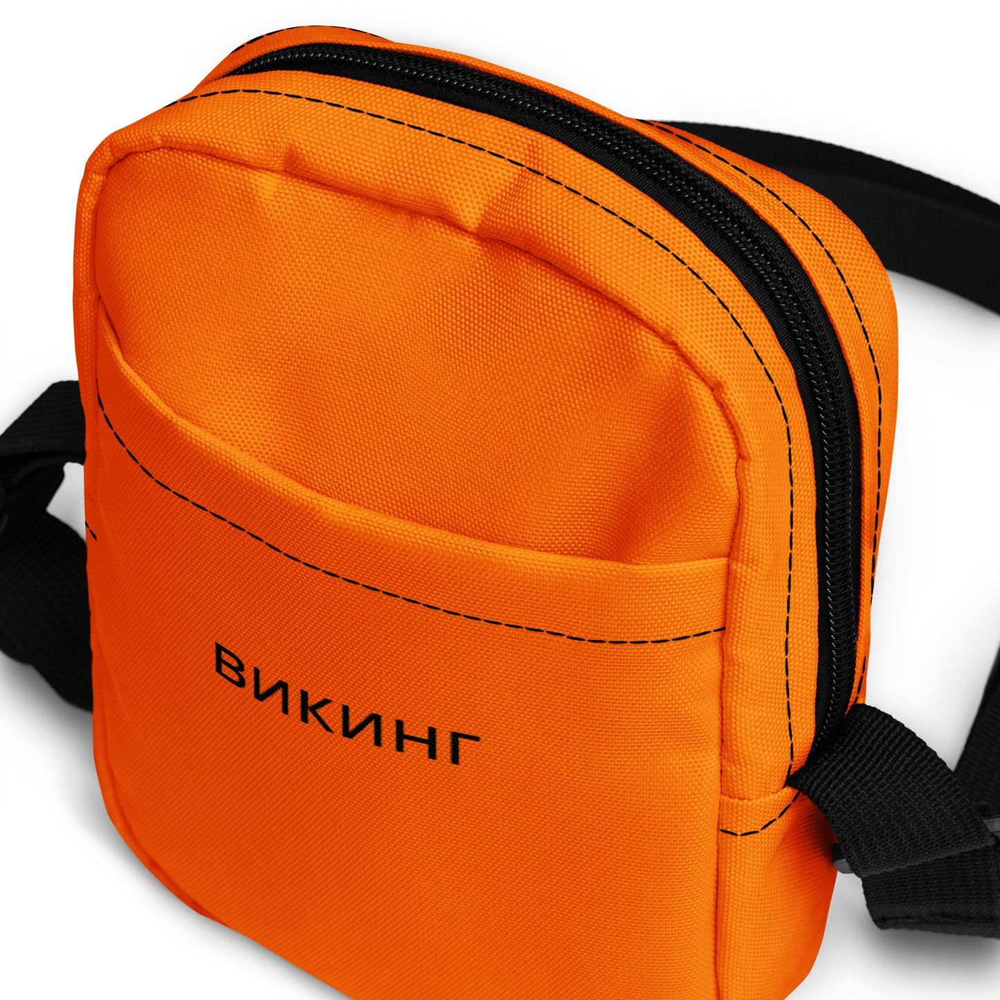 ВИКИНГ Original Tangerine Orange Crossbody Bag