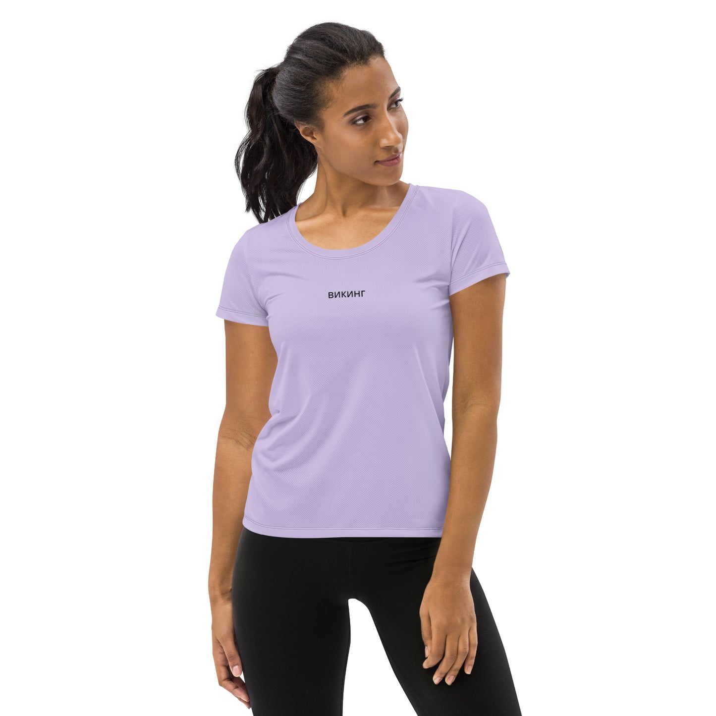 ВИКИНГ Original Lustful Purple Athletic T-Shirt Women’s