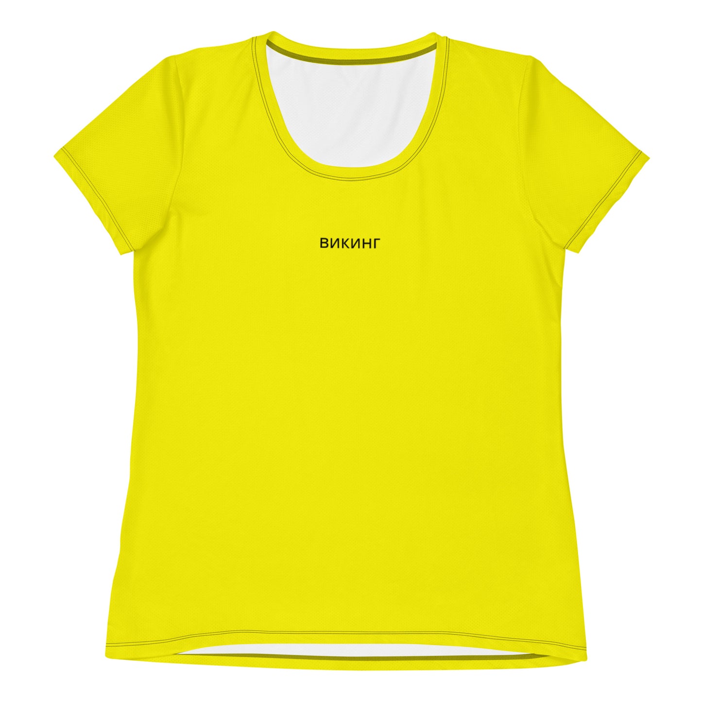 ВИКИНГ Original Bumble Bee Yellow Athletic T-Shirt Women’s