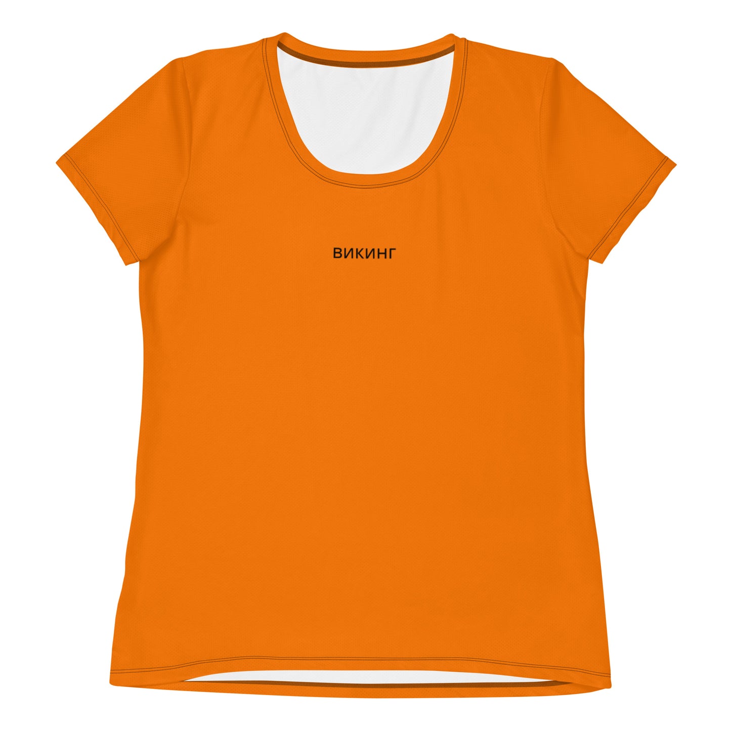 ВИКИНГ Original Tangerine Orange Athletic T-Shirt Women’s