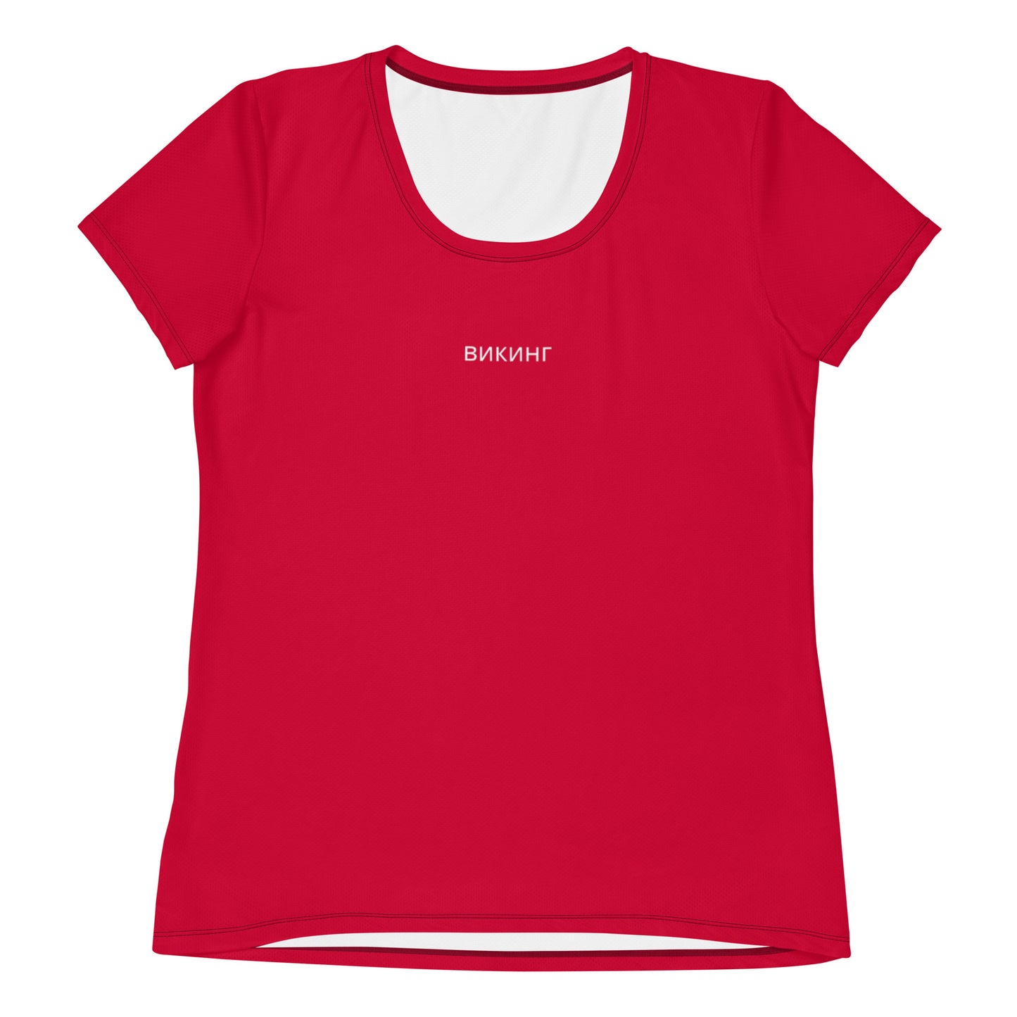 ВИКИНГ Original Lipstick Red Athletic T-Shirt Women’s