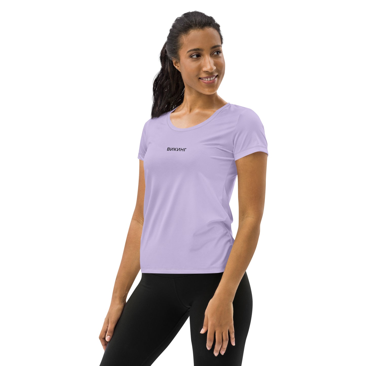 ВИКИНГ Original Lustful Purple Athletic T-Shirt Women’s