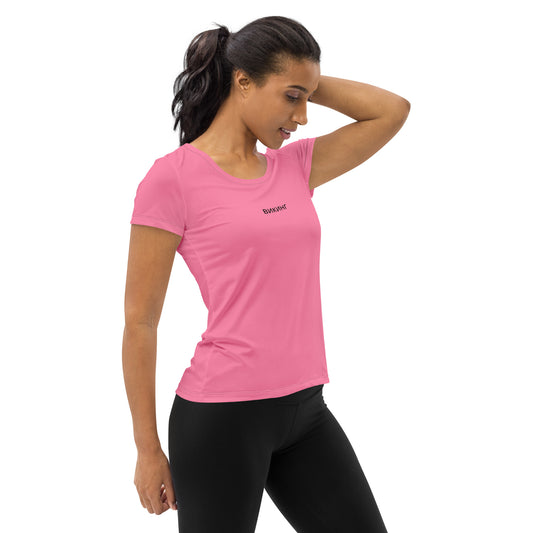 ВИКИНГ Original Bubble Gum Pink Athletic T-Shirt Women’s