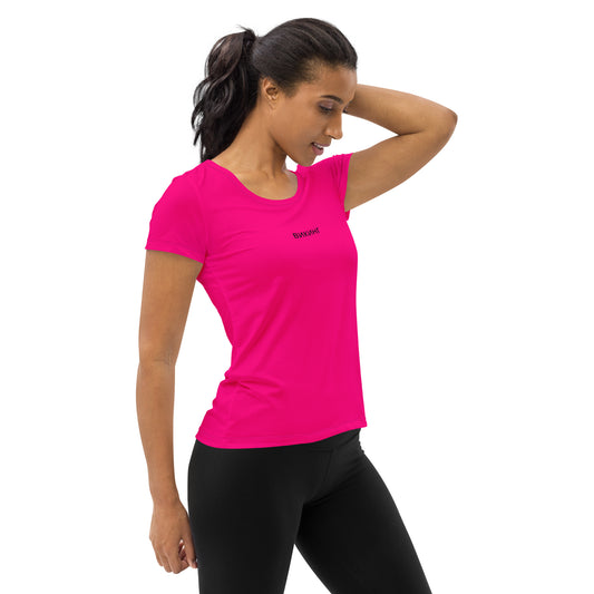 ВИКИНГ Original Bright Pink Athletic T-Shirt Women’s