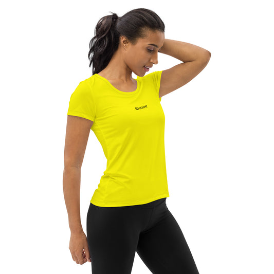 ВИКИНГ Original Bumble Bee Yellow Athletic T-Shirt Women’s