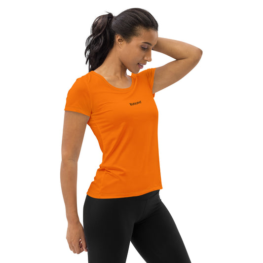 ВИКИНГ Original Tangerine Orange Athletic T-Shirt Women’s