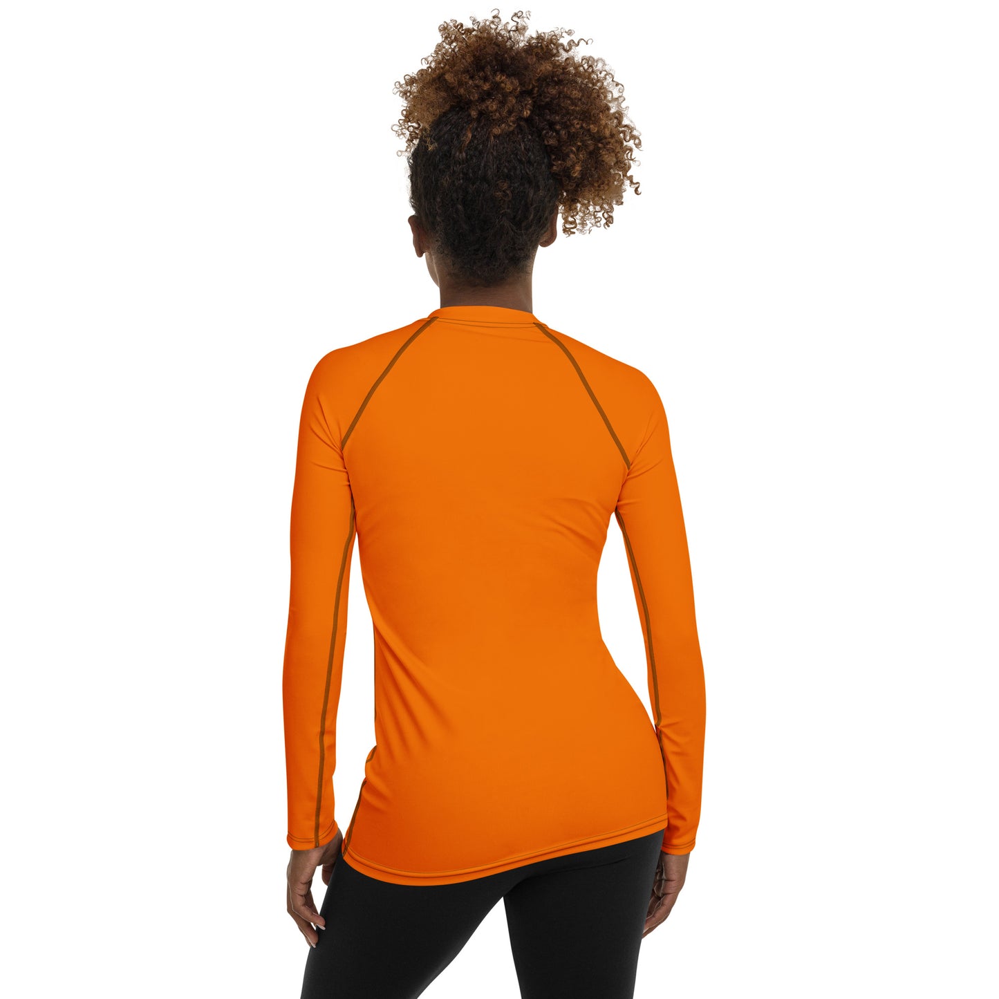 ВИКИНГ Original Tangerine Orange Long Sleeve Athletic Shirt Women’s