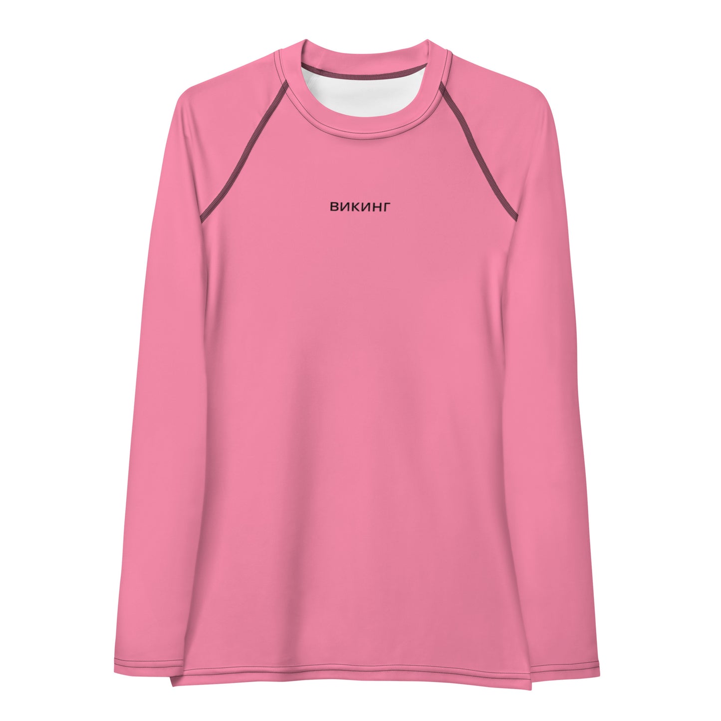 ВИКИНГ Original Bubble Gum Pink Long Sleeve Athletic Shirt Women’s