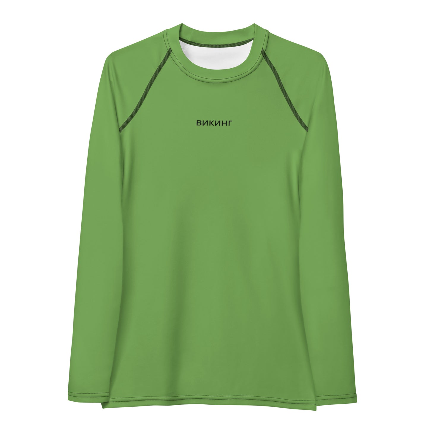 ВИКИНГ Original Shamrock Green Long Sleeve Athletic Shirt Women’s