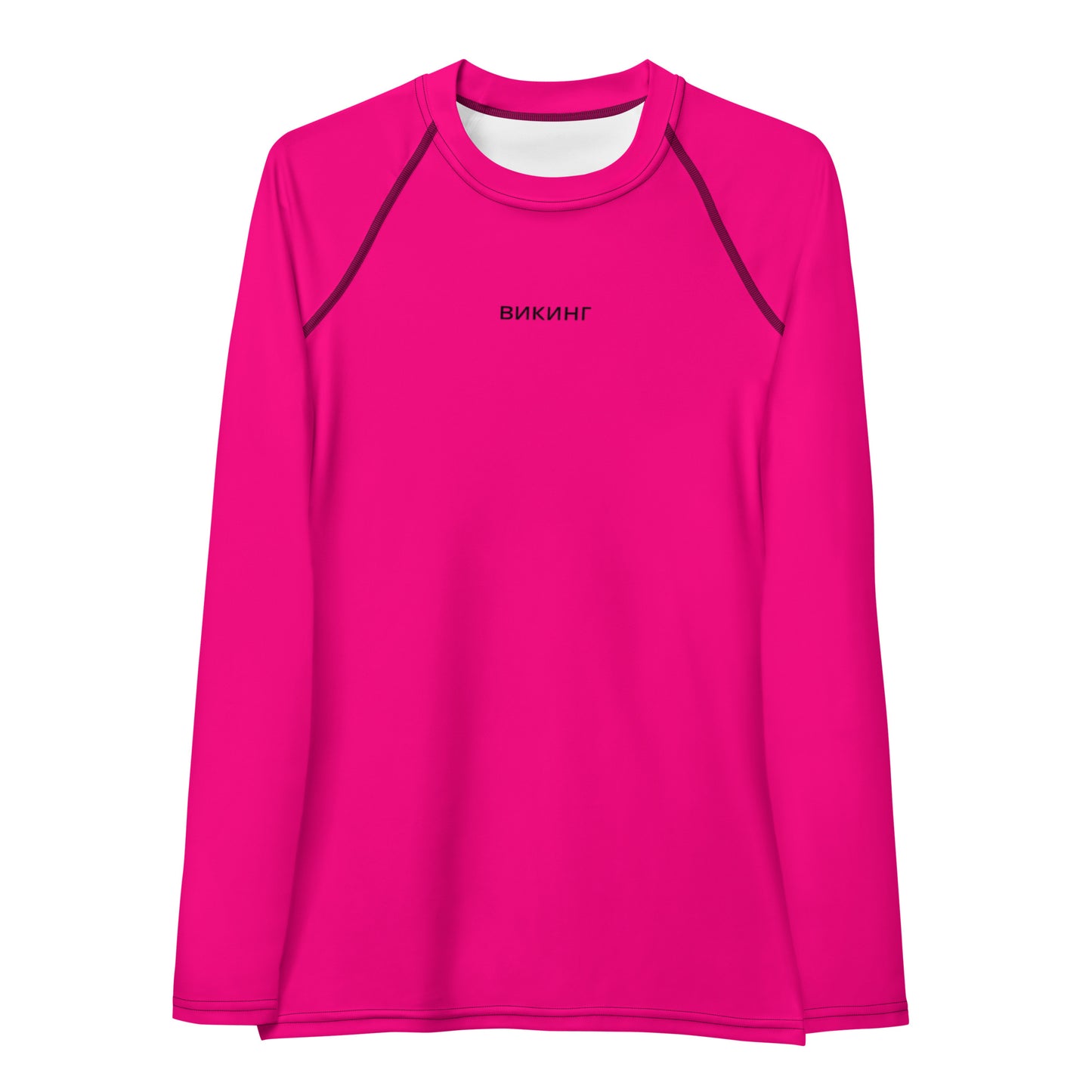 ВИКИНГ Original Bright Pink Long Sleeve Athletic Shirt Women’s