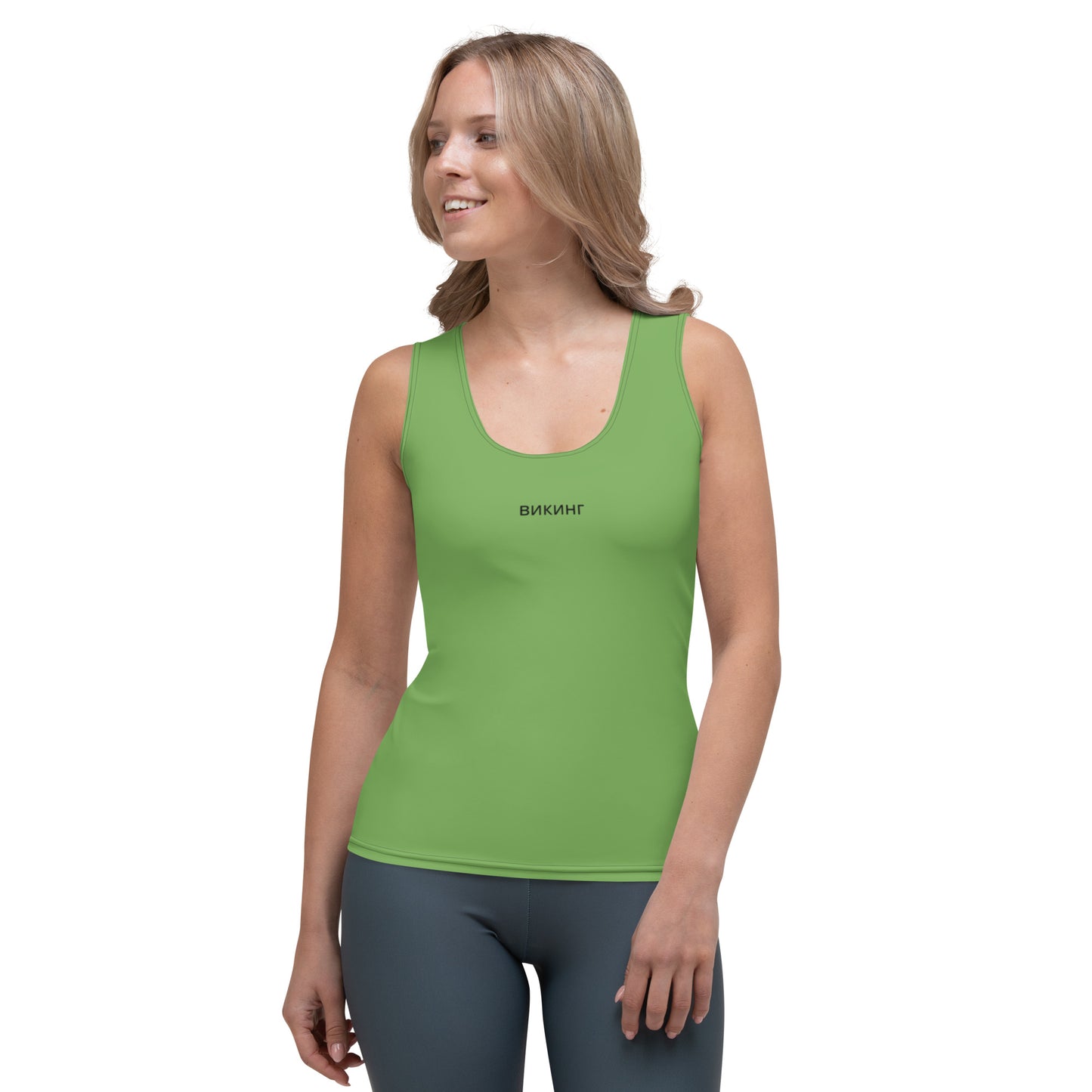 ВИКИНГ Original Shamrock Green Tank Top