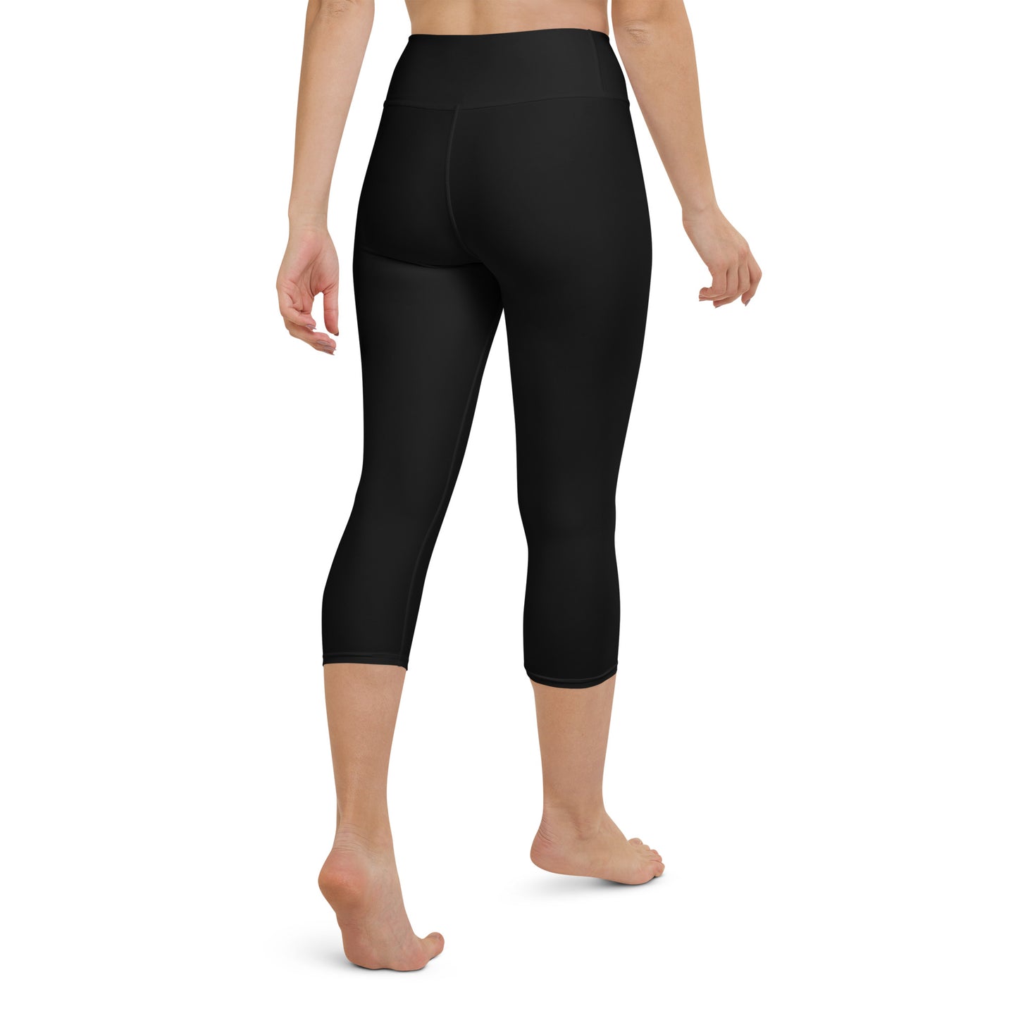 ВИКИНГ Original Midnight Black Yoga Capri Leggings