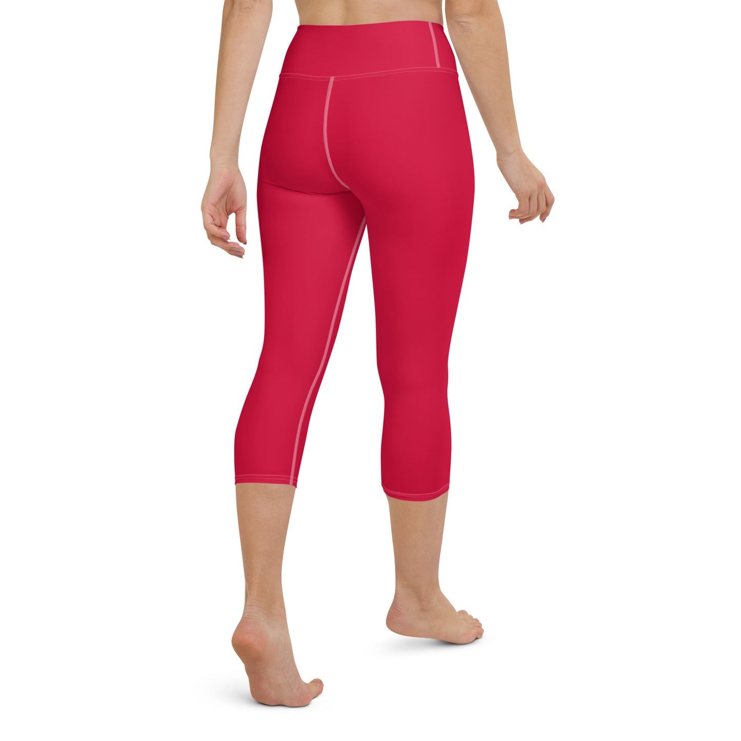 ВИКИНГ Original Lipstick Red Yoga Capri Leggings