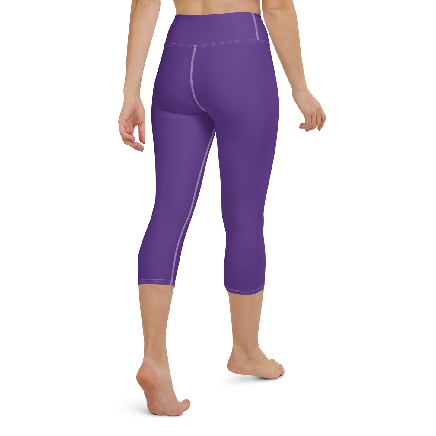 ВИКИНГ Original Plum Purple Yoga Capri Leggings