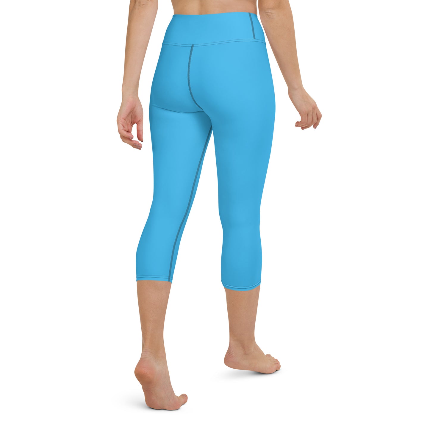 ВИКИНГ Original Olympic Blue Yoga Capri Leggings