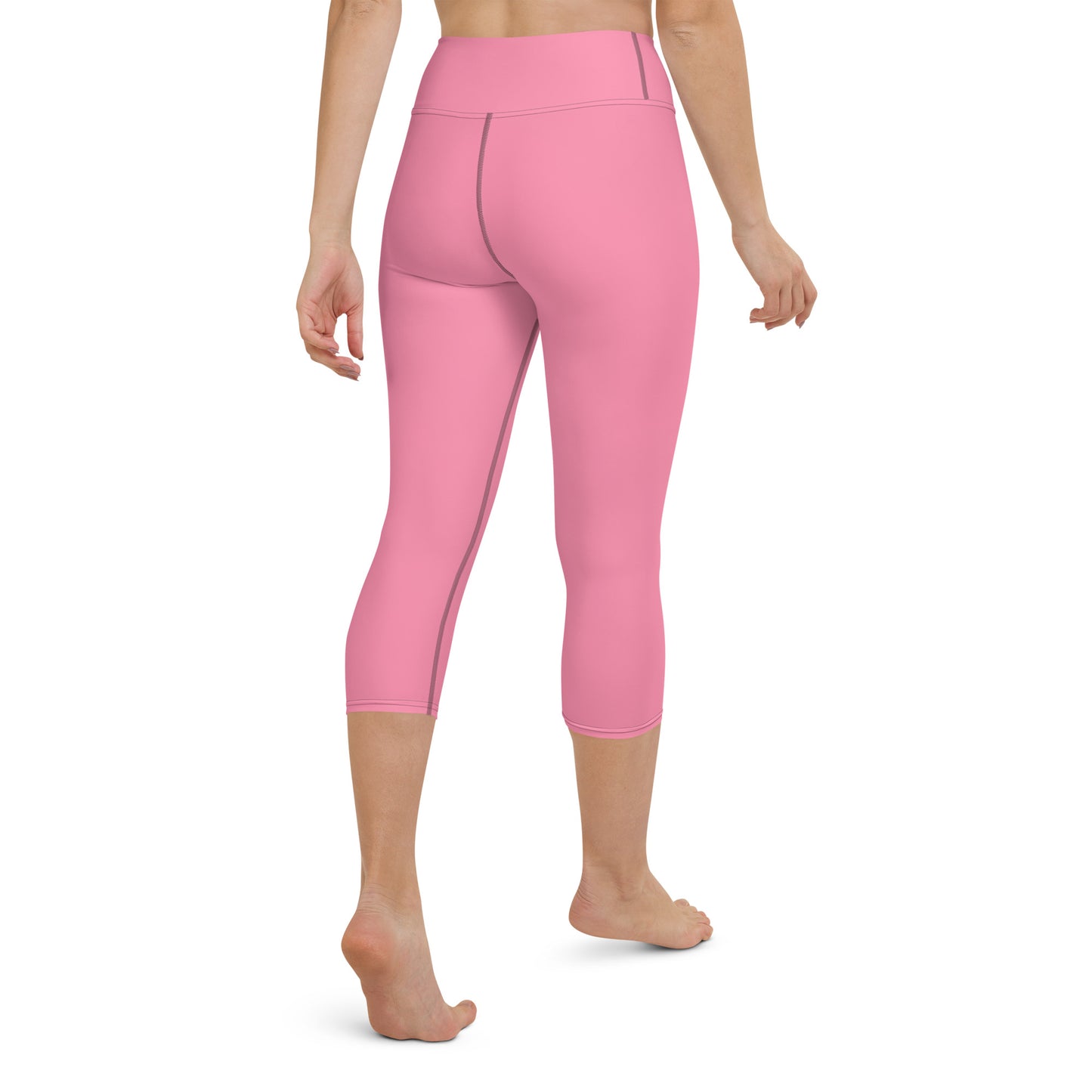 ВИКИНГ Original Bubble Gum Pink Yoga Capri Leggings