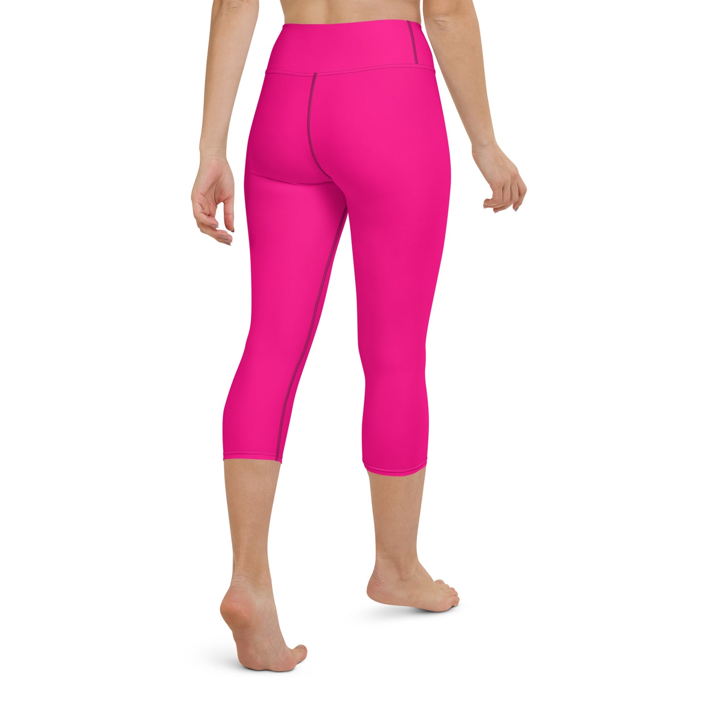 ВИКИНГ Original Bright Pink Yoga Capri Leggings