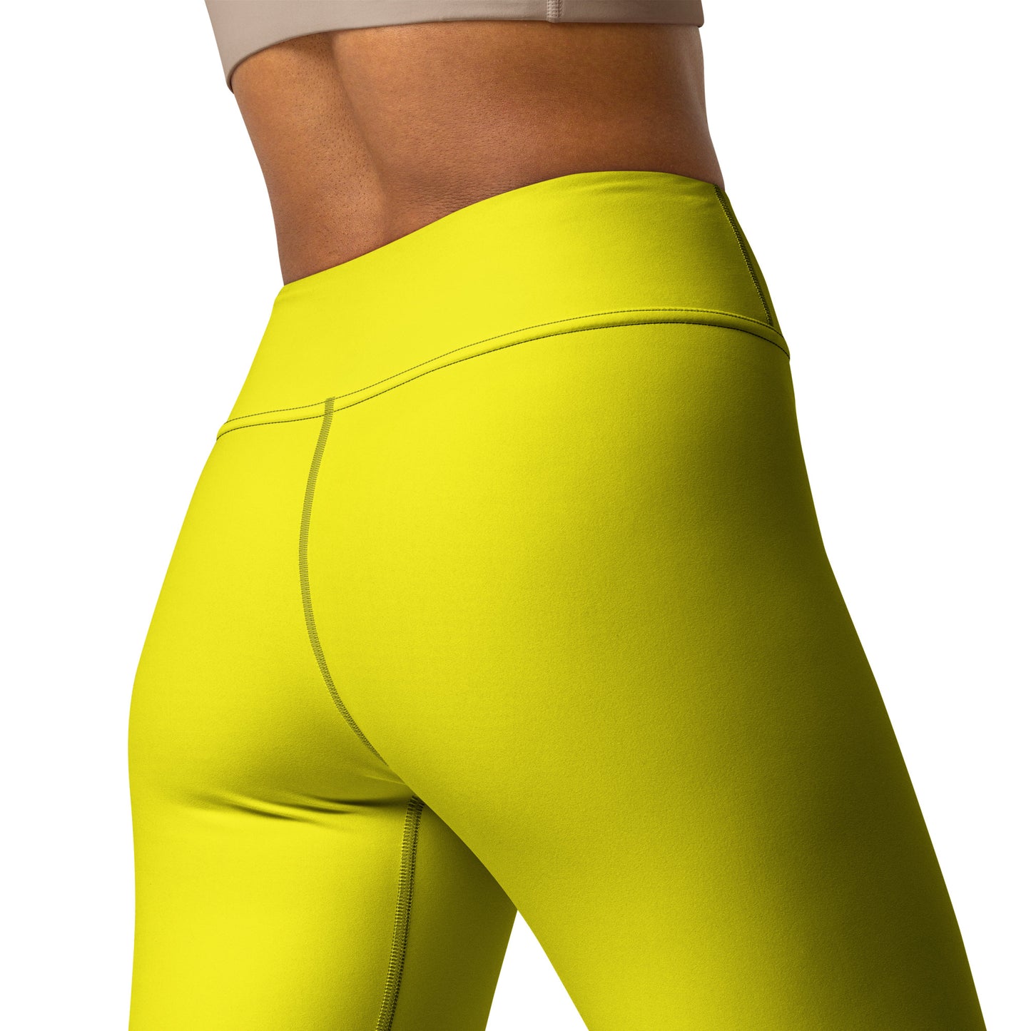 ВИКИНГ Original Bumble Bee Yellow Yoga Leggings