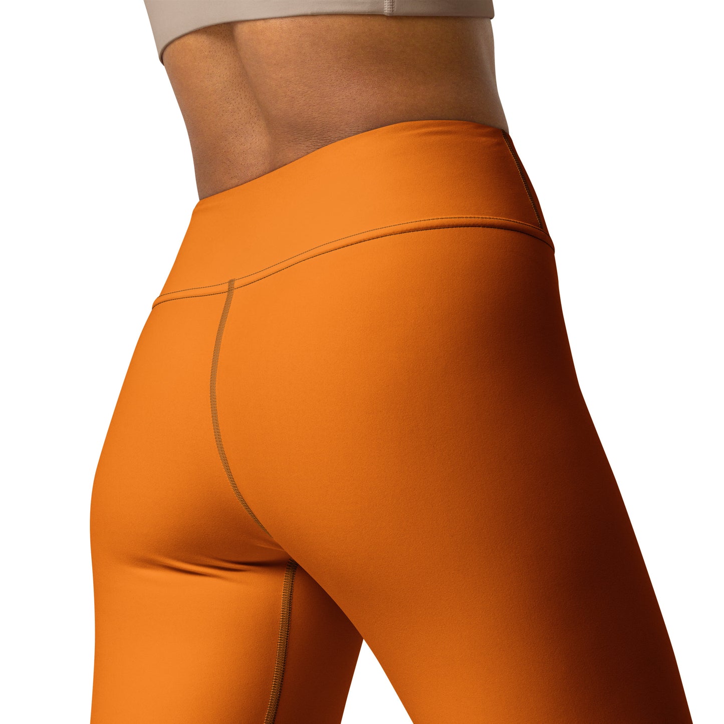 ВИКИНГ Original Tangerine Orange Yoga Leggings