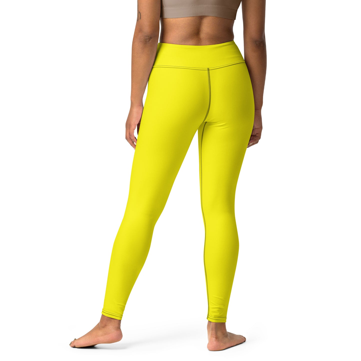 ВИКИНГ Original Bumble Bee Yellow Yoga Leggings