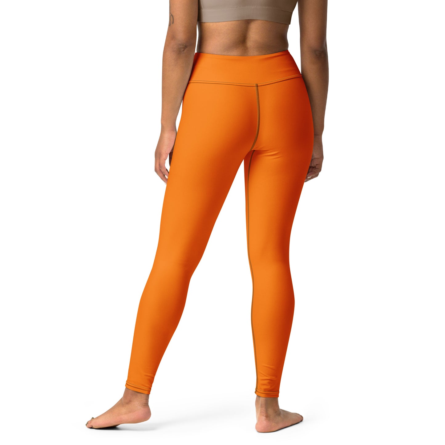 ВИКИНГ Original Tangerine Orange Yoga Leggings