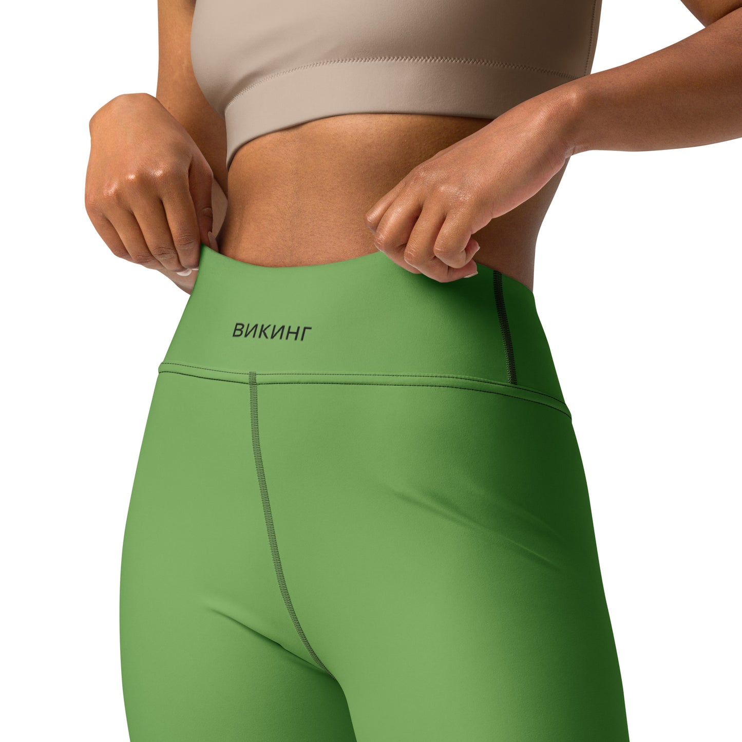 ВИКИНГ Original Shamrock Green Yoga Leggings