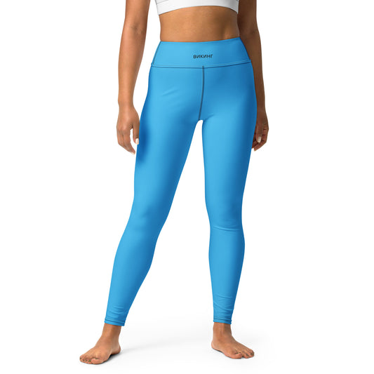 ВИКИНГ Original Olympic Blue Yoga Leggings