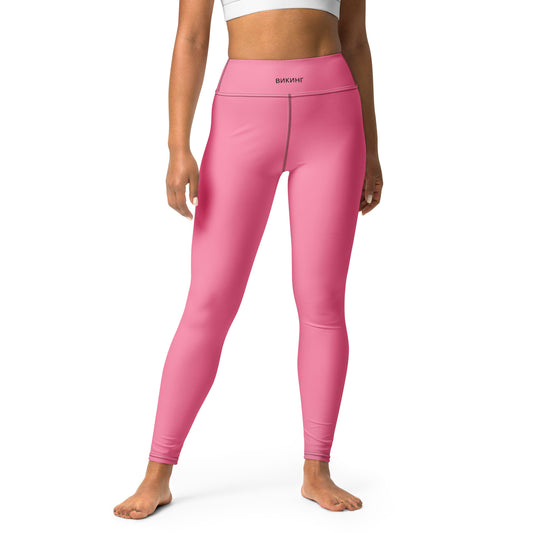 ВИКИНГ Original Bubble Gum Pink Yoga Leggings