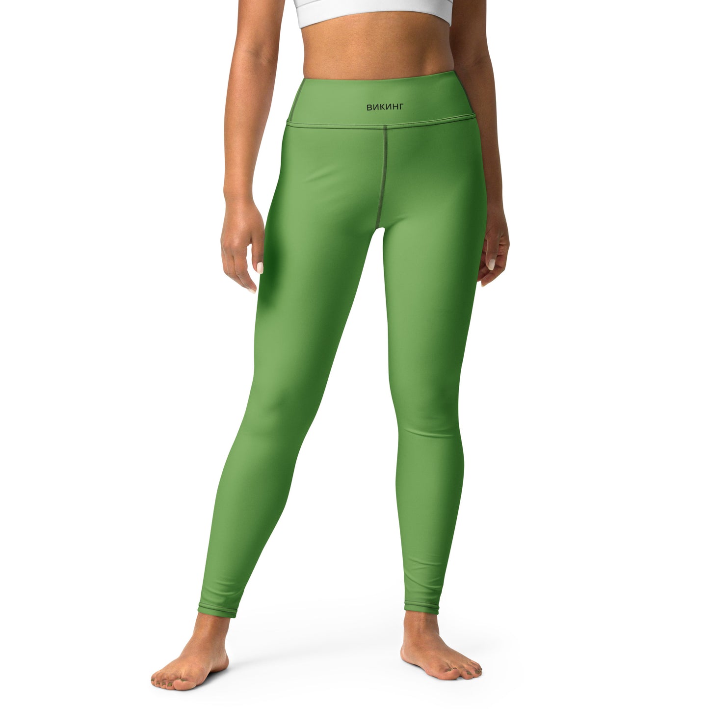 ВИКИНГ Original Shamrock Green Yoga Leggings