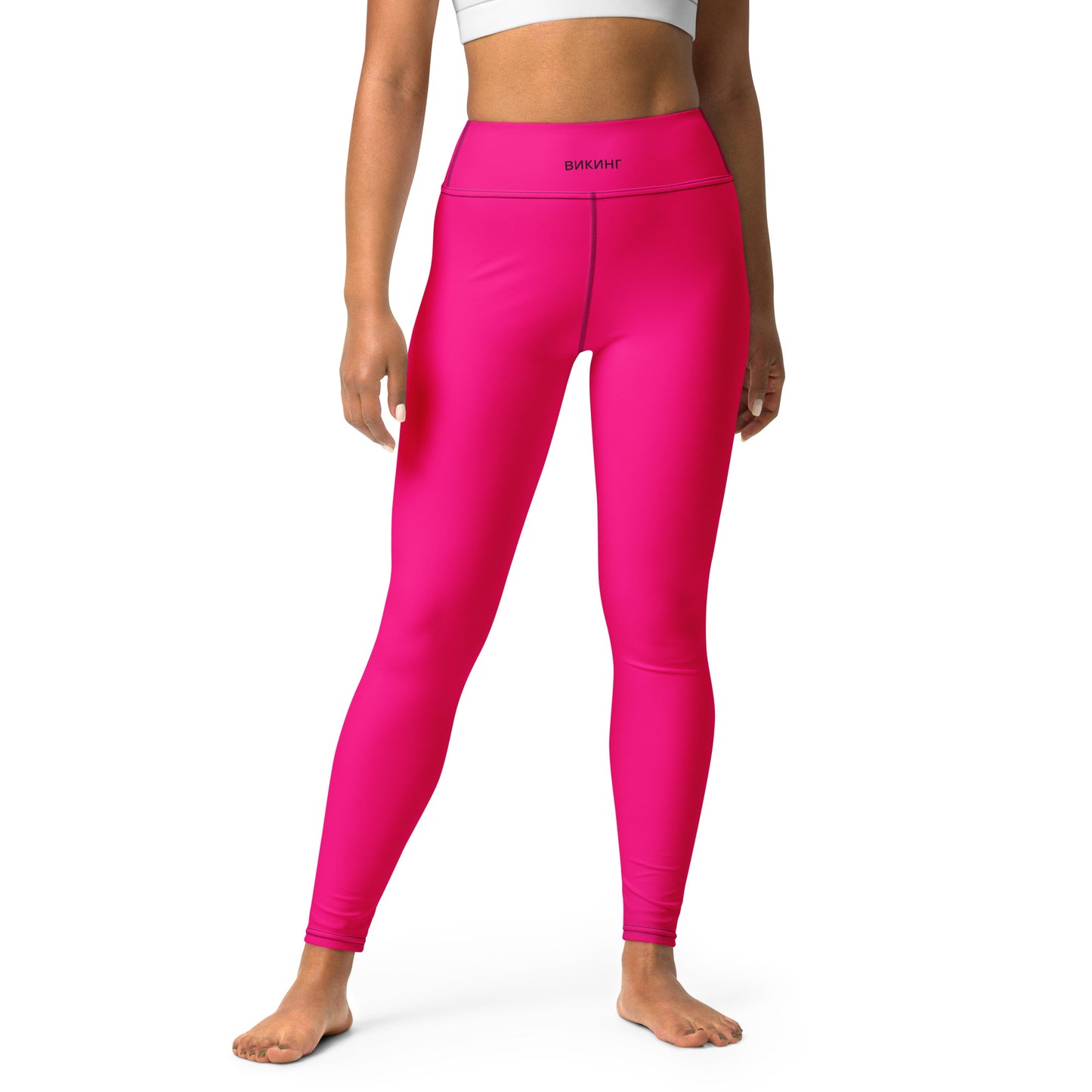 ВИКИНГ Original Bright Pink Yoga Leggings