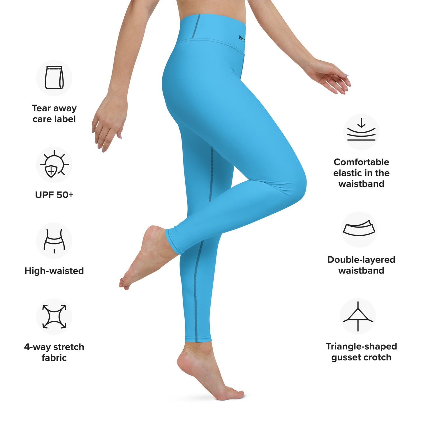 ВИКИНГ Original Olympic Blue Yoga Leggings