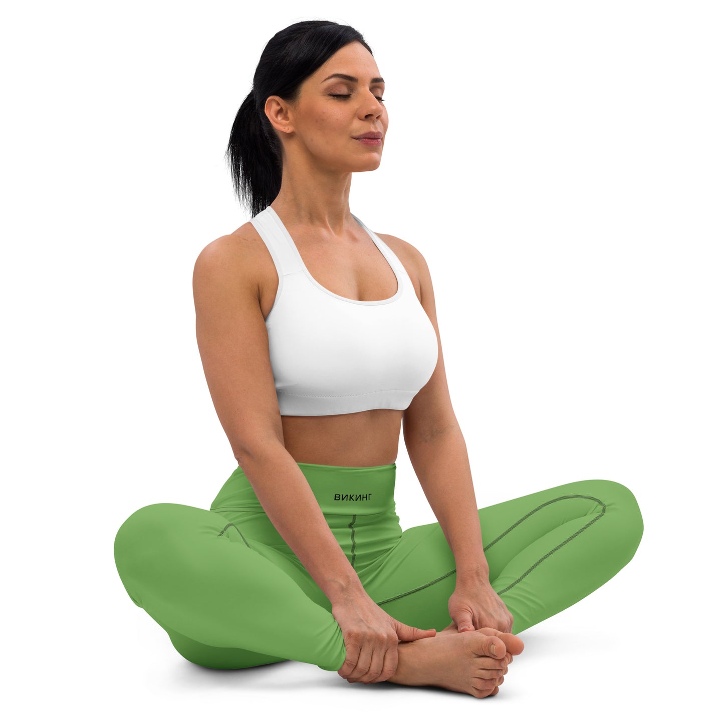 ВИКИНГ Original Shamrock Green Yoga Leggings