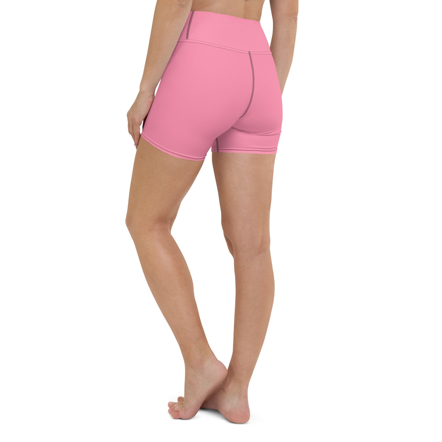 ВИКИНГ Original Bubble Gum Pink Yoga Shorts