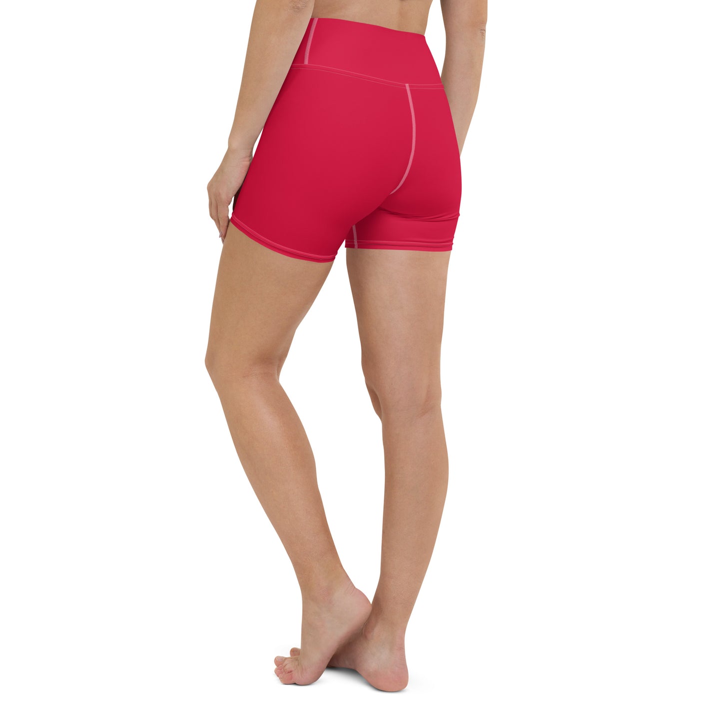 ВИКИНГ Original Lipstick Red Yoga Shorts