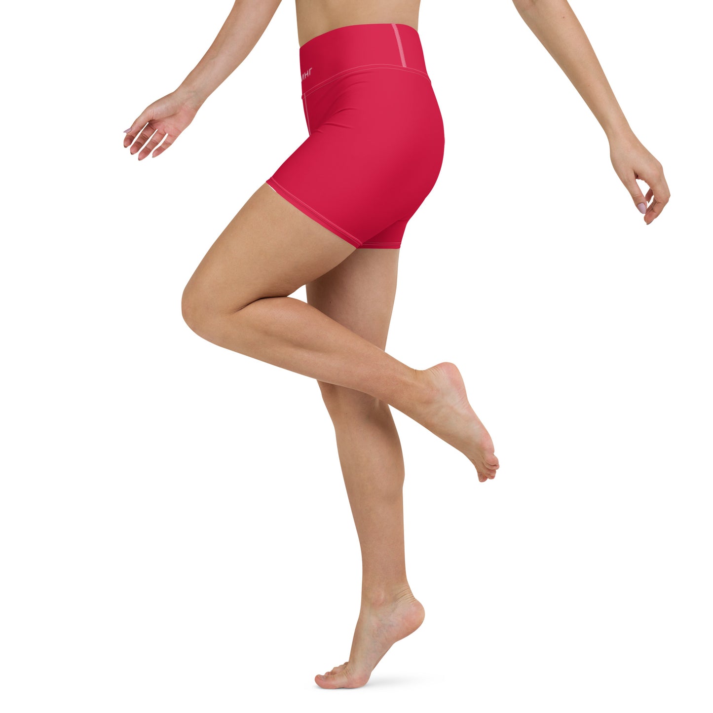 ВИКИНГ Original Lipstick Red Yoga Shorts