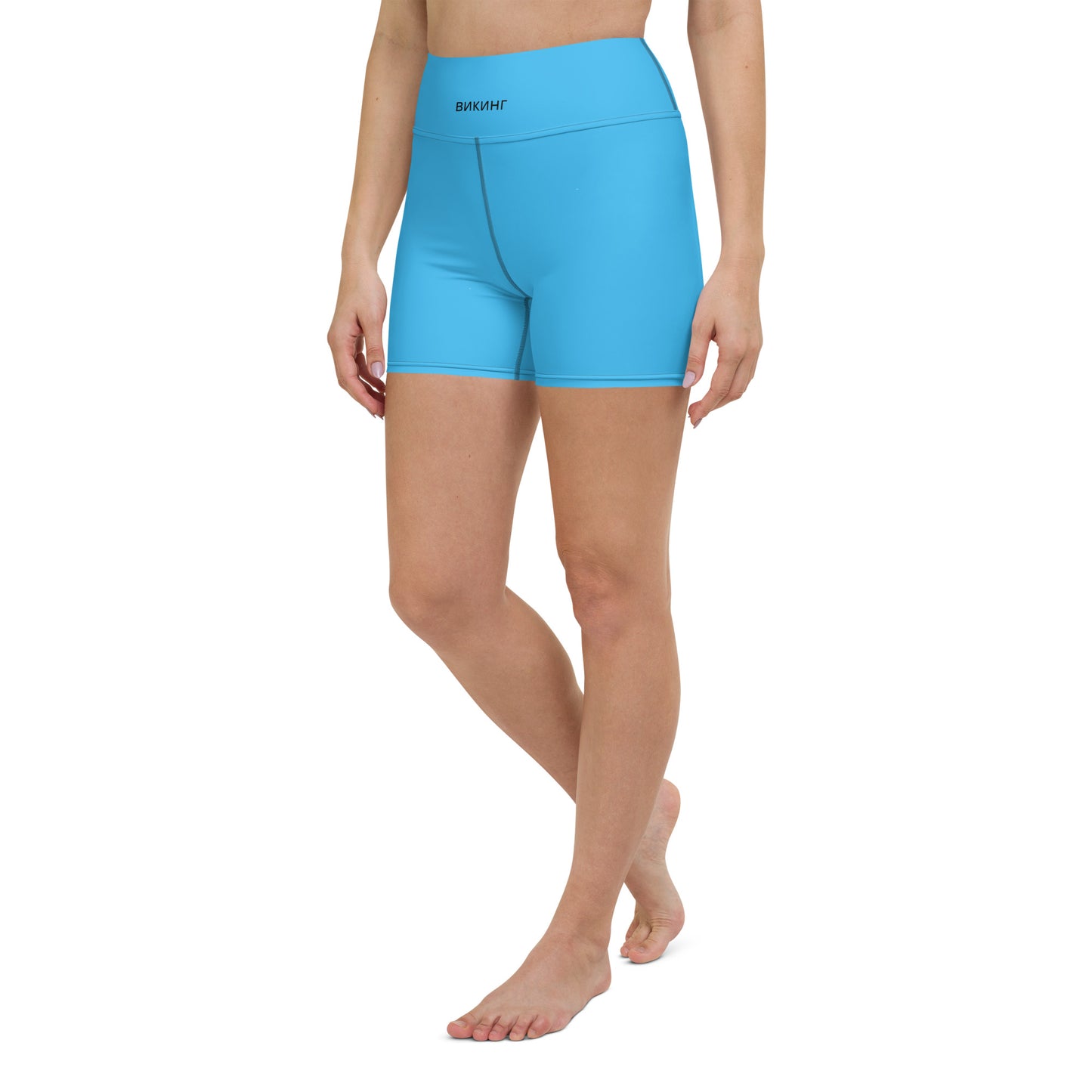 ВИКИНГ Original Olympic Blue Yoga Shorts