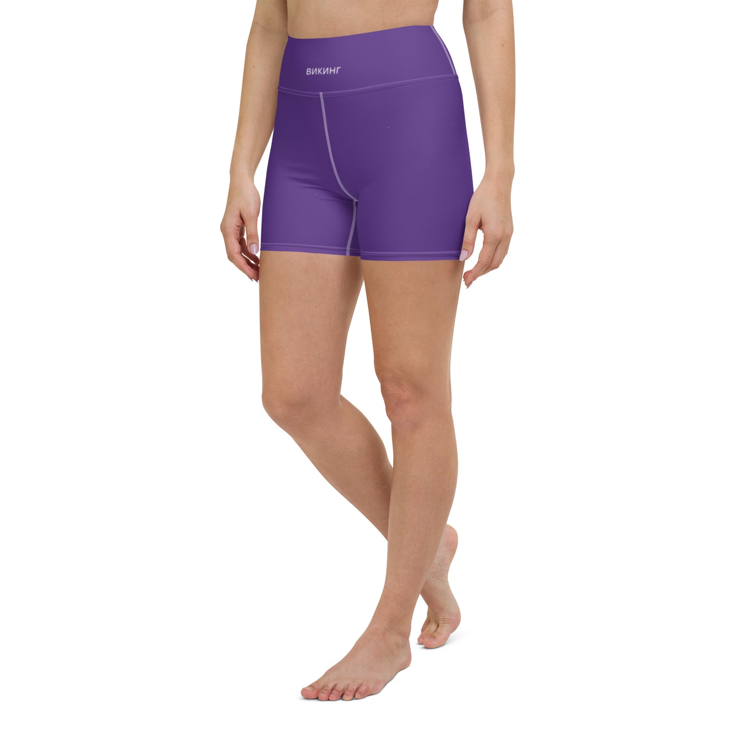 ВИКИНГ Original Plum Purple Yoga Shorts