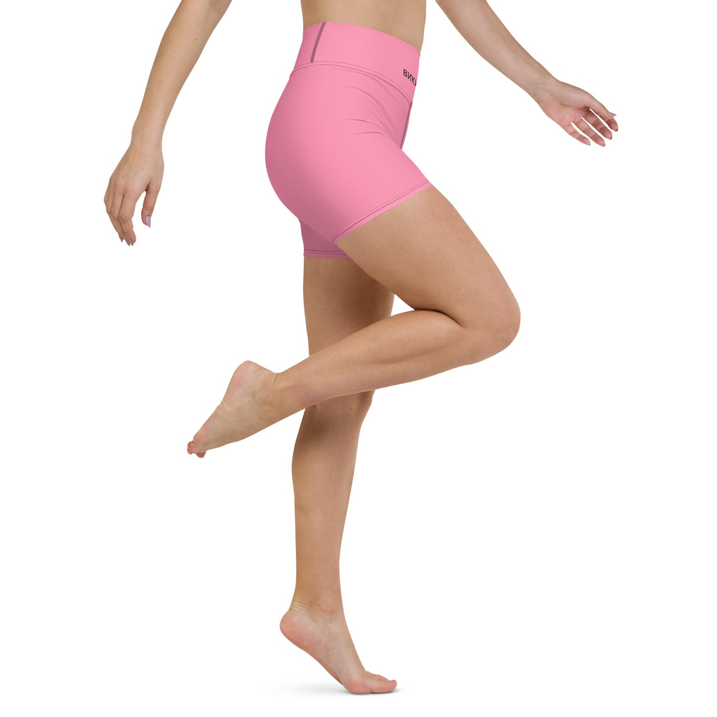 ВИКИНГ Original Bubble Gum Pink Yoga Shorts