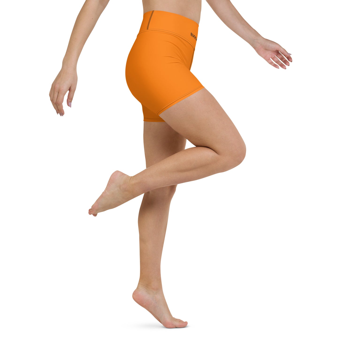 ВИКИНГ Original Tangerine Orange Yoga Shorts