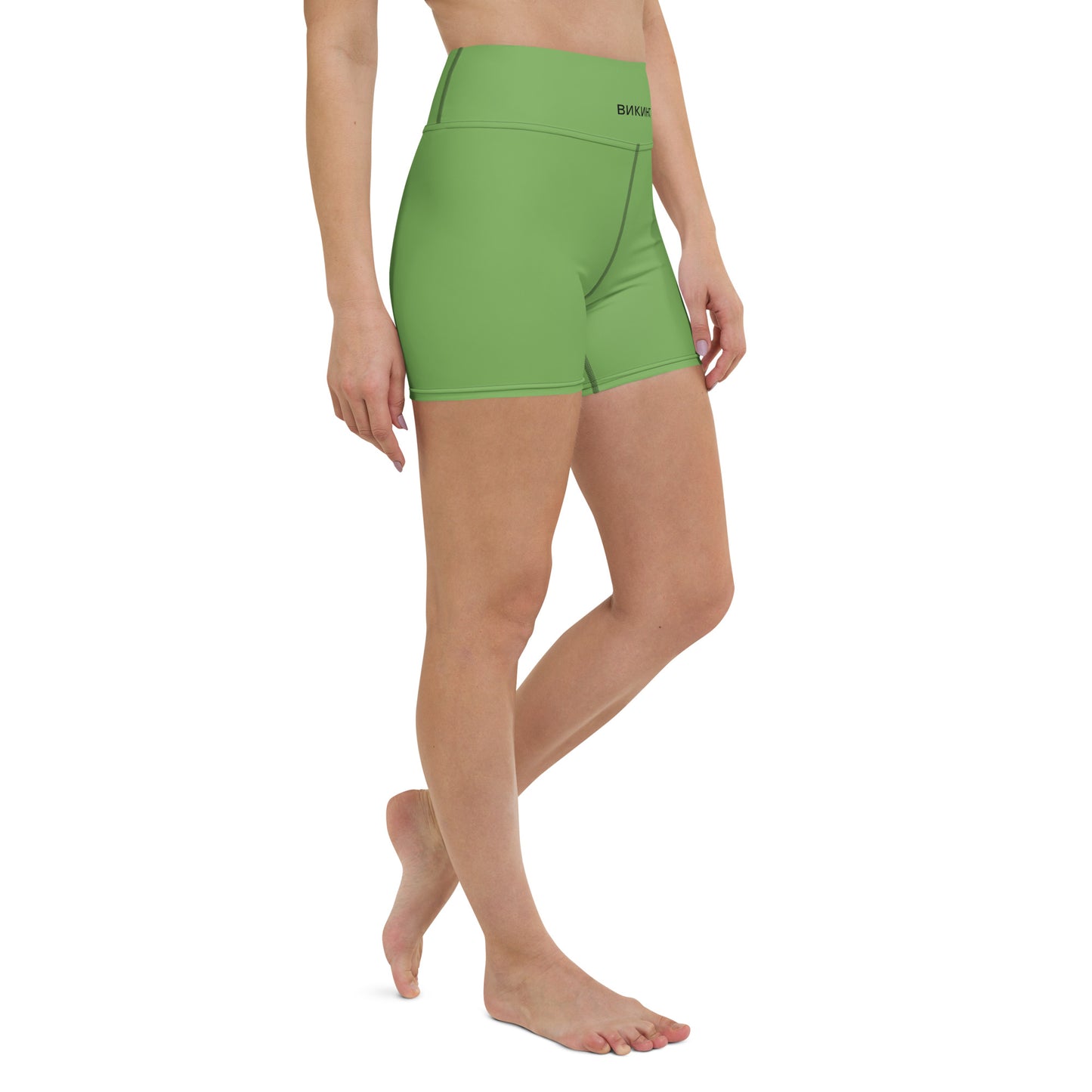 ВИКИНГ Original Shamrock Green Yoga Shorts