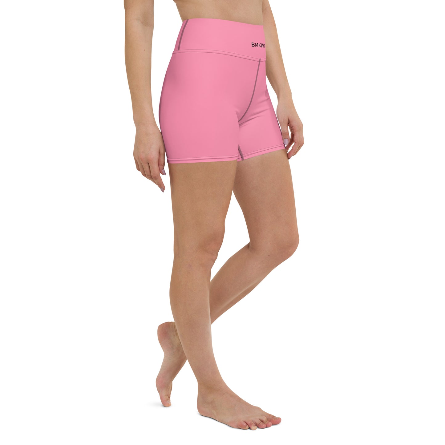 ВИКИНГ Original Bubble Gum Pink Yoga Shorts