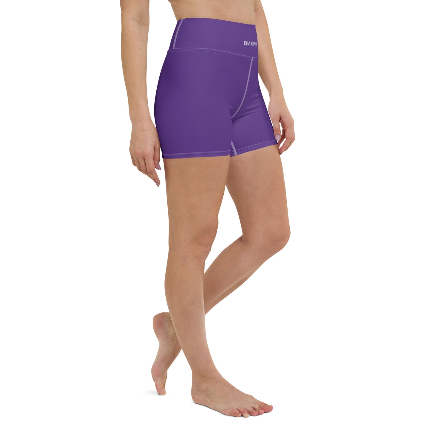 ВИКИНГ Original Plum Purple Yoga Shorts