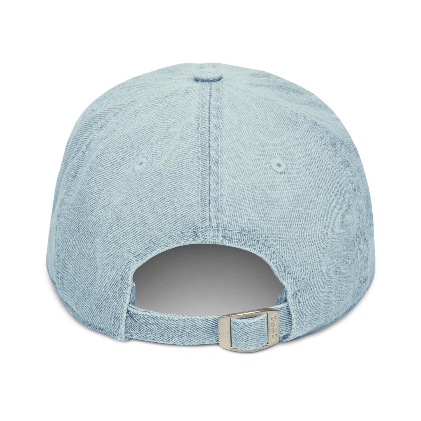 ВИКИНГ Unisex White Logo Denim Hat