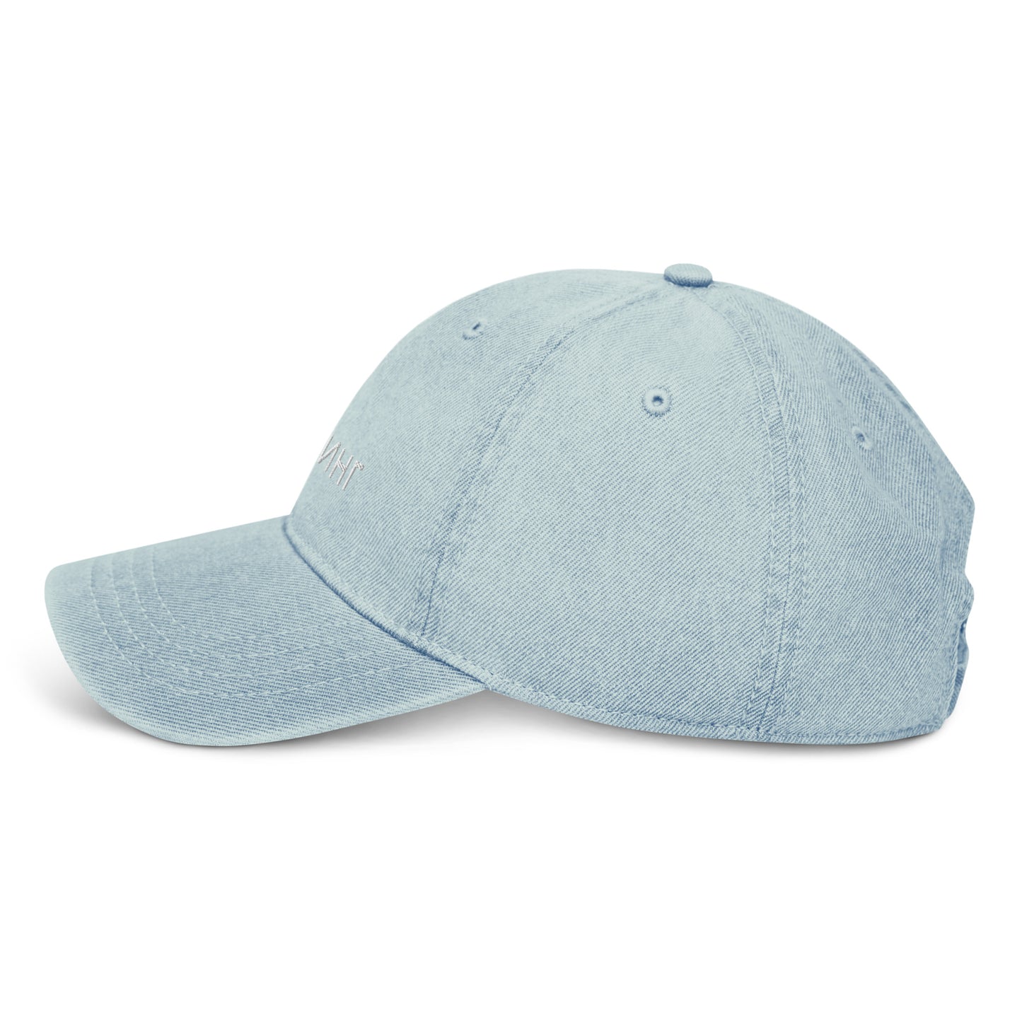 ВИКИНГ Unisex White Logo Denim Hat